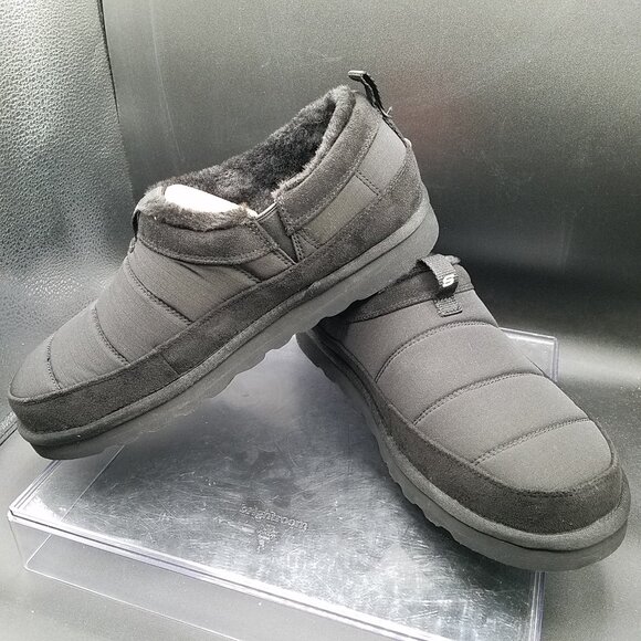 Skechers Men’s House Shoe Luxe Foam - Size 10 - Black Color - Wide Fit - NTW!!! - Picture 8 of 13